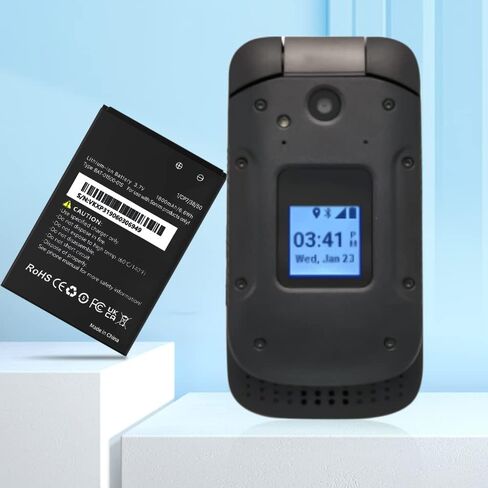 بطارية SHENMZ 1800 مللي أمبير XP3، (ترقية جديدة 2024) بطارية بديلة جديدة ذات سعة عالية 0 دورة لهاتف Sonim XP3800 طراز الهاتف: BAT-01500-01S in Saudi Arabia