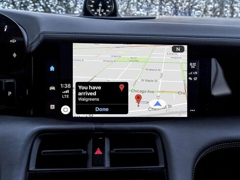 إلكترونيات السيارات المتكاملة (AIE) USB (CarPlay) - حل NAV سريع مع الوصول إلى التطبيق - للاستخدام مع (2017-2021) CarPlay المجهز (Toyota/GM/Ford/Honda/Nissan/KIA/Hyundai/Jeep) (AIE-USBNV- 1) in Kuwait