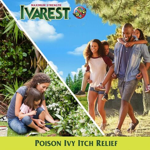رذاذ Ivarest Poison Ivy Itch، رذاذ Poison Ivy، علاج اللبلاب السام، منتج تخفيف اللبلاب السام، تخفيف البلوط السام، تخفيف السماق السام، 3.4 أونصة سائلة in Saudi Arabia