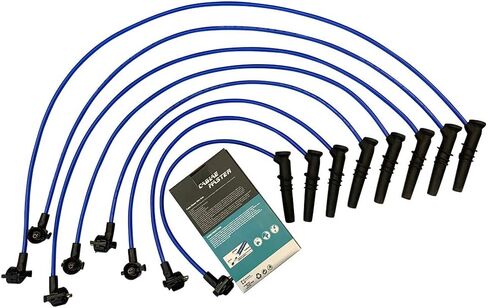 8.2MM Spark Plug Wires Compatible with Crown Victoria E-150 E150 Econoline (Club Wagon) Expedition F-150 F150 F-250 F250 Town Car Grand Marquis V8 1996 1997 1998 1999 96 97 98 99 4.6L in Saudi Arabia