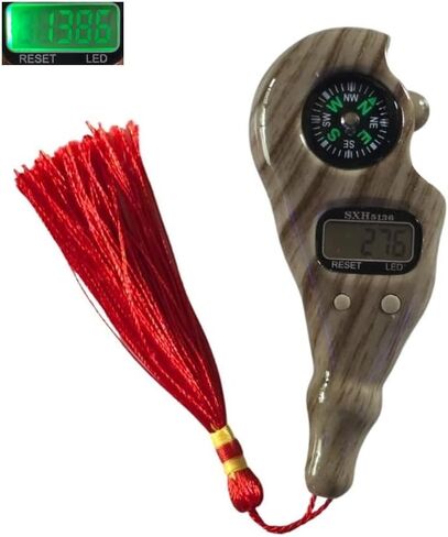 Digital Finger Tasbih with Compass & Night Light - Islamic Prayer Beads Counter, Finger Counter for Dhikr, Meditation, Relaxation, and Healing in Kuwait