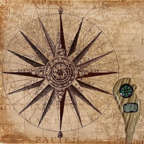 Digital Finger Tasbih with Compass & Night Light - Islamic Prayer Beads Counter, Finger Counter for Dhikr, Meditation, Relaxation, and Healing in Kuwait