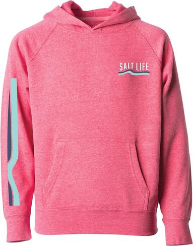 Salt Life Girls' Atlas Badge Classic Fit Hoodie in Saudi Arabia