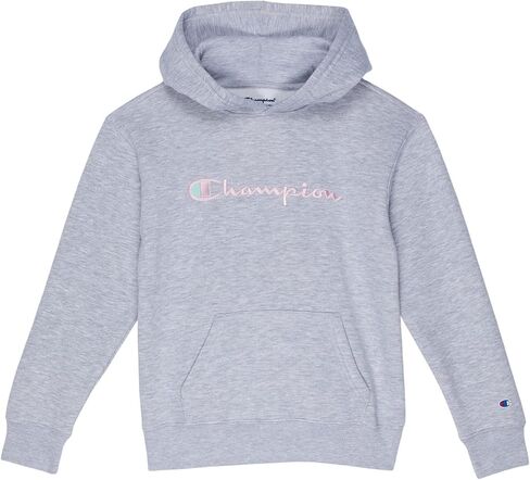 Champion Girl's Classic Script Fleece Hoodie (Big Kids) in Saudi Arabia