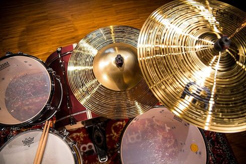 Meinl Cymbals HCS 18 بوصة Big Bell Ride Cymbal لمجموعة الطبول - صنع في ألمانيا - نحاس تقليدي، ضمان لمدة عامين (HCS18BBR) in Kuwait