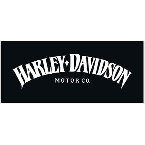 Motorcycle hd classic Design #1 Vinyl Decal Sticker Car Harley Moto Club Biker 8"x2.5" (black)