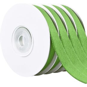Velvet Christmas Ribbon，Double Face 3/8" x 20Yd for Christmas Wreath Decoration Handmade Craft Ornaments Gift Wrapping, Bow Making, Christmas Tree