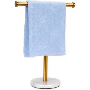 Gold Towel Rack Hand Towel Stand, Bathroom Towel Holder Stand SUS304 Stainless Steel (Gold)