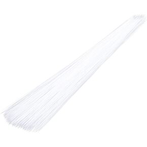 250pcs Simulated Animal Whiskers, 3.54-3.74 Inch Craft Cat Whiskers Costume Whiskers Plastic Whiskers for Needle Felting for Muppet Whiskers (White)