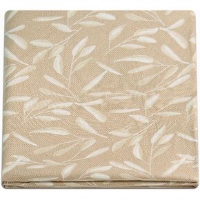 ZonLi Futon Mattress Cover Queen Size for Traditional Japanese Floor Futon Mattress with Zipper,Tatami Floor Sleeping Mat Cover,Super Soft and Machine Washable (64‘’x84‘’, Hand-Drawn Leaf Patterns)