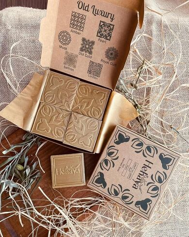 Natural Olive Oil Soap bars with Organic Ingredients, Vegan Soap, Moisturizing, Handmade, Scented With Essential Oils, Body Soap Bars for Women and men (Pearl) (Pack of 4 Bars) 17.6 Ounce in Saudi Arabia