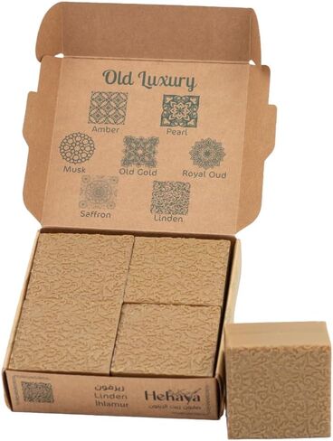 Natural Olive Oil Soap bars with Organic Ingredients, Vegan Soap, Moisturizing, Handmade, Scented With Essential Oils, Body Soap Bars for Women and men (Pearl) (Pack of 4 Bars) 17.6 Ounce in Saudi Arabia