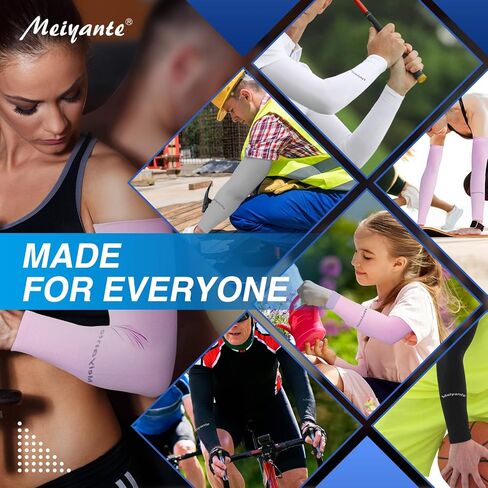 Arm Sleeves for Men Women Work 1 Pair UV Sun Protection UPF Long Sleeves Tattoo Cover Up Sleeves to Cover Arm Sleeves Cooling in Kuwait