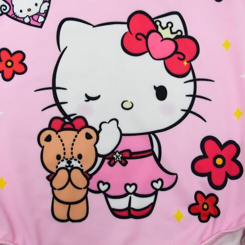 Girls Fashion Swimsuit Cute Cartoon Bathing Suits One Piece Graphics Swimwear for 3-10 Years Kids in Saudi Arabia