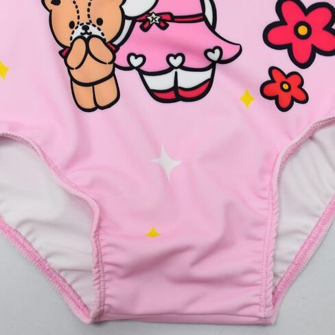 Girls Fashion Swimsuit Cute Cartoon Bathing Suits One Piece Graphics Swimwear for 3-10 Years Kids in Saudi Arabia