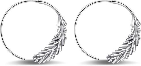 الذهب سحب من خلال الأقراط الحد الأدنى دائرة دوامة أقراط للنساء العصرية هيبوالرجينيك بسيطة ليف دوامة هوب أقراط in Kuwait