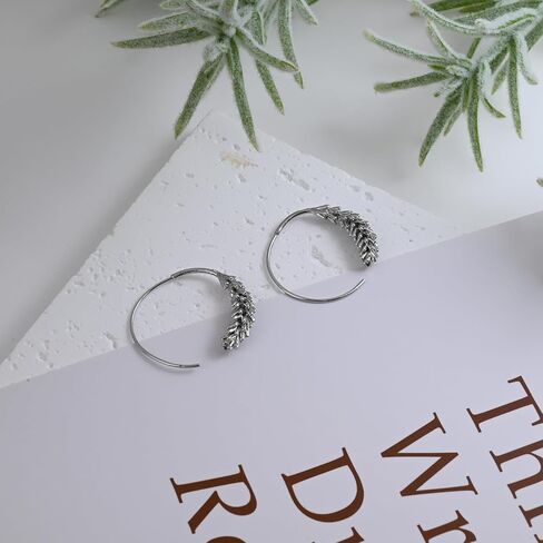 الذهب سحب من خلال الأقراط الحد الأدنى دائرة دوامة أقراط للنساء العصرية هيبوالرجينيك بسيطة ليف دوامة هوب أقراط in Kuwait