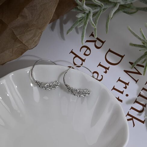 الذهب سحب من خلال الأقراط الحد الأدنى دائرة دوامة أقراط للنساء العصرية هيبوالرجينيك بسيطة ليف دوامة هوب أقراط in Kuwait