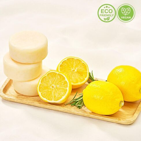 Zero Waste Natural Dish Soap Bar (Pack of 3 Bars) - Solid Vegan Dishwashing Block - Cold Processed, Eco Friendly Plastic Free Packaging with Sustainable Organic Ingredients for Kitchen in Kuwait
