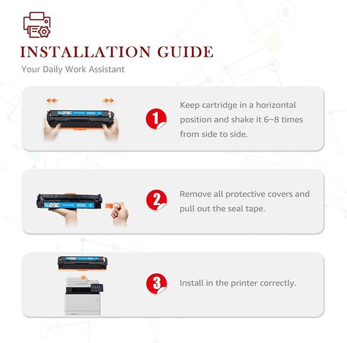 حبر متوافق مع Toner Kingdom لخرطوشة Canon 104 CRG104 Imageclass MF4350D D420 MF4370DN MF4150 D480 MF4270 MF4690 FAXPHONE L90 L120 طابعة ليزر (أسود، عبوتان) in Kuwait