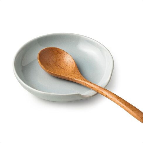 Spoon Rest for Stove Top Boho Style Spatula Rest Spoon Holder, 5.3in Ceramic Spoon Rest for Coffee Bar, Cooking Housewarming Gift Modern Farmhouse Kitchen Décor in Kuwait