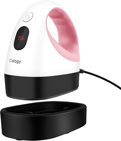 Calogy Mini Heat Press, Heat Transfer Machine, Constant Temp Control, Insulated Safety Base, Fits for Crafts, T-Shirt, Hat, Cap, Pillows(White Pink) in Saudi Arabia