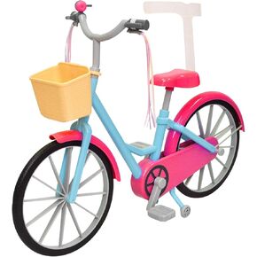 The New York Doll Collection 18" Doll Scooter & Helmet Set - 18in Dolls Accessories Doll Bike Accessories Play Set and Doll Helmet (Doll Bike)