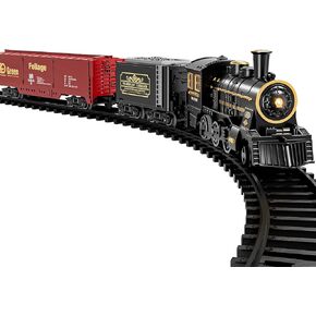 TEMI Train Set for Kids Toddlers 3-5, Train with Steam Engine, Cargo Car and Long Track, Rechargeable Battery Play Red Train Toys with Smoke, Light & Sounds, Gift for Boys & Girls 4-7 Years