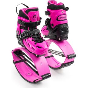 New Bounce Jumping Shoes for Kids - Premium Moon Shoes, Kangaroo Jumping Shoes, Safe and Adjustable Fit, Bouncing Shoes for Exercise and Fun Blue in Kuwait