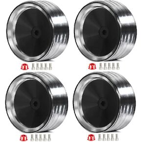 Retro1.9 RC Beadlock Wheel Rim 4PCS Aluminum Wheel Hub 56mm OD Heavy Duty Fit for 1/10 RC Crawler SCX10 Pro TRAXXAS TRX4 TRX6 VS4-10 Gen8(B)