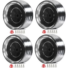 Retro1.9 RC Beadlock Wheel Rim 4PCS Aluminum Wheel Hub 56mm OD Heavy Duty Fit for 1/10 RC Crawler SCX10 Pro TRAXXAS TRX4 TRX6 VS4-10 Gen8(B) in Kuwait