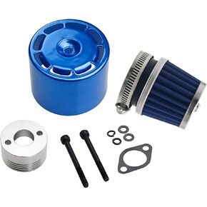 Air Filter Set with ALU.V Blue Cover for 1/5 RC Hpi Baja Rovan King Motor 5B 5T 5SC TOP Speed RC World