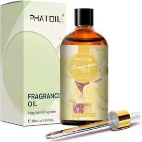 Sweet Fruit Candy Fragrance Oils for Diffuser, 3.38FL.OZ Diffuser Oils for Home, Perfect for Aromatherapy, Humidifiers, Yoga, DIY Candle and Soap Making - 100ml