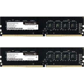 TEAMGROUP Elite DDR4 16GB Single 2666MHz (PC4-21300) CL19 Unbuffered Non-ECC 1.2V UDIMM 288 Pin PC Computer Desktop Memory Module Ram Upgrade - TED416G2666C1901