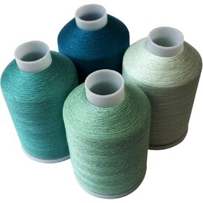 45 spools Sewing Thread Kits Polyester for Hand & Machine Sewing Total 4500yards