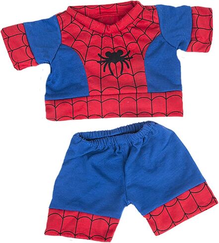 ملابس تيدي بير من Spiderbear PJ تناسب معظم الأشخاص من 35.56 سم إلى 45.72 سم قم ببناء الدب واصنع حيواناتك المحشوة in Kuwait