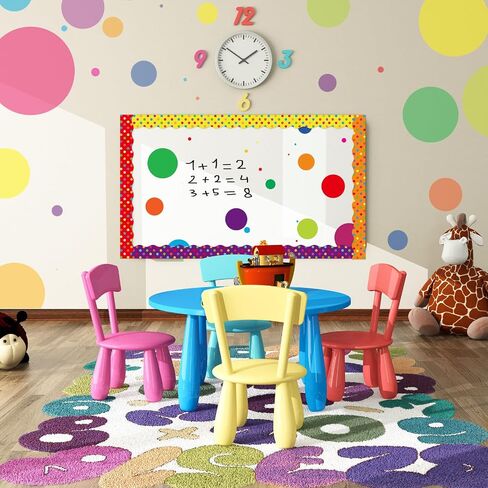 59 Feet Classroom Bulletin Board Borders, Colorful Die Cut Border Trim Scalloped Classroom Borders Decor for Home School Classroom Chalkboard Office Decorations in Saudi Arabia