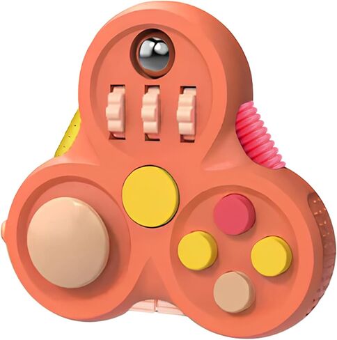 Fidget Toys for Adults,1PCS Fidget Pad Easter Basket Stuffers for Boys Girls,Stress Relief Cube Clicker Controller with Quiet Fidgets,ADHD Autism Fidget Spinner for Office Desk Travel Games in Kuwait