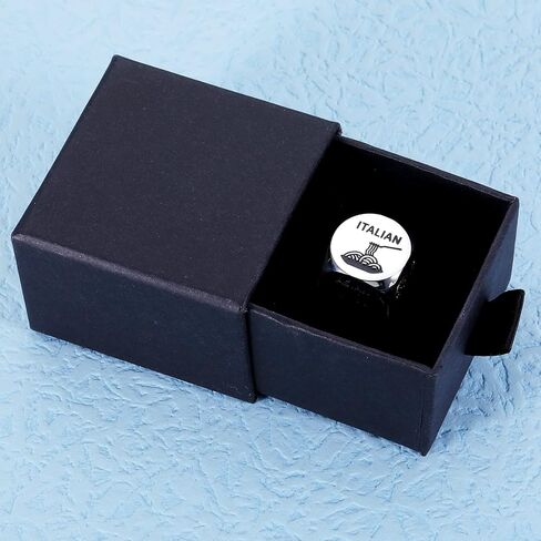 Anniversary Date Night Gifts for Couples Food Decision Dice Valentines Day Gifts for Him Her Christmas Birthday Gifts for Husband Wife Boyfriend Girlfriend Funny Gifts for Men Women Stocking Stuffers in Kuwait