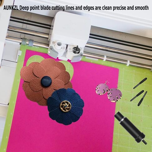 5 PCS Premium Fine-Point Blade and Housing Compatible with ExploreAir/Air 2/Air 3/Maker/Maker 3/Expression Cutting Machines for Light to Mid-Weight Materials Like Cardstock, Vinyl, Iron-On & More in Saudi Arabia
