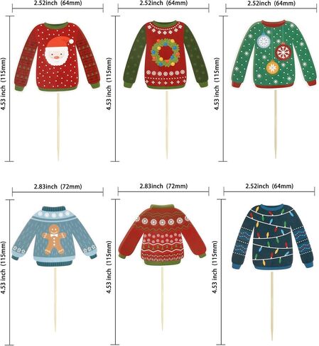 Gyufise 24Pcs Christmas Cupcake Toppers Glitter Elf I'm Back Cupcake Picks Witch Feet Elf Legs Cupcake Toppers for Baby Shower Kids Birthday Christmas Party Supplies in Kuwait