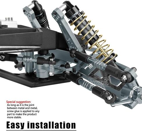 Shocks Absorber Damper&Drive Shaft Axles CVD Driveshafts&Suspension A Arms&Steering Block&Hubs Caster Blocks&Shock Tower&Links Toe Link&Bulkhead Upgrades Parts for 1/10 Slash 2WD (VXL).Green in Saudi Arabia