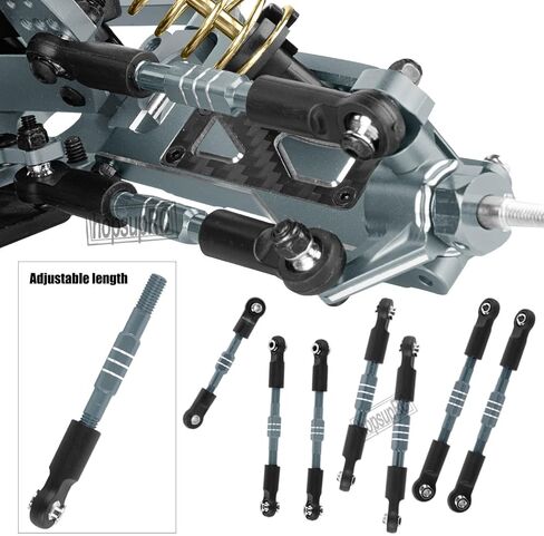 Shocks Absorber Damper&Drive Shaft Axles CVD Driveshafts&Suspension A Arms&Steering Block&Hubs Caster Blocks&Shock Tower&Links Toe Link&Bulkhead Upgrades Parts for 1/10 Slash 2WD (VXL).Green in Saudi Arabia