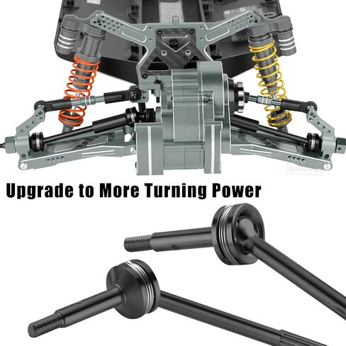 RC Upgrades Part for 1/10 Slash 2WD,Driveshafts,Shock Absorbers &Suspension Arms &Turnbuckles Links&Caster Blocks &Steering Block &Stub Axle Carriers &Shock Towers &Bulkhead,Red in Kuwait