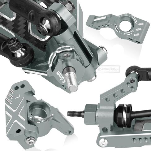 RC Upgrades Part for 1/10 Slash 2WD,Driveshafts,Shock Absorbers &Suspension Arms &Turnbuckles Links&Caster Blocks &Steering Block &Stub Axle Carriers &Shock Towers &Bulkhead,Red in Kuwait