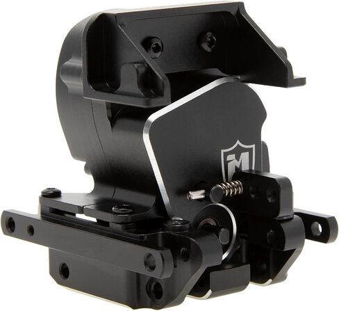 MEUS RACING TRX4M Transmission and Motor Dual Speed 15.7:1/56.6:1 for TRAXXAS TRX4M Defender Bronco K10 F150 1/18 RC Crawlers Upgrade Parts (Black) in Saudi Arabia