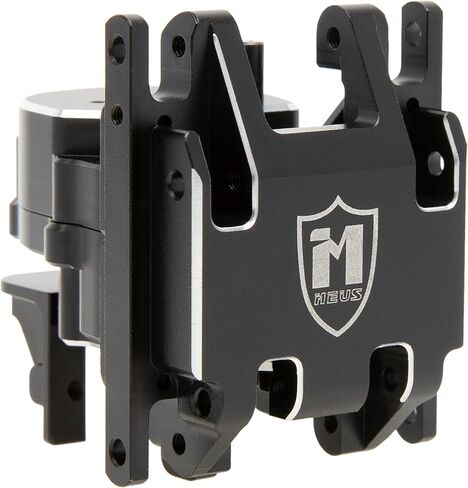 MEUS RACING TRX4M Transmission and Motor Dual Speed 15.7:1/56.6:1 for TRAXXAS TRX4M Defender Bronco K10 F150 1/18 RC Crawlers Upgrade Parts (Black) in Saudi Arabia