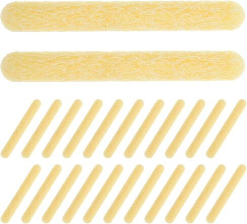 EXCEART Paint Pen Nibs 25pcs Fiber Paint Marker Nibs Replacement Tips 2.25cm Paint Pen Points Tips for Permanent Marker Pens in Saudi Arabia