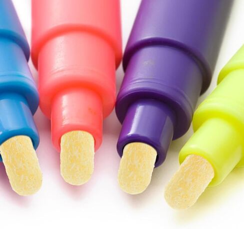 EXCEART Paint Pen Nibs 25pcs Fiber Paint Marker Nibs Replacement Tips 2.25cm Paint Pen Points Tips for Permanent Marker Pens in Saudi Arabia