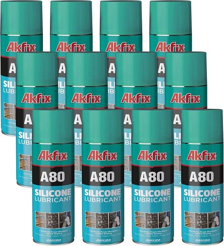 Akfix A80 Silicone Mold Release Spray (2 x 13.5 fl.oz.) - Not Stains, Not Corrosive and Fast-Dry Silicone Mold Release Spray for Epoxy Resin, Silicone Release Agent | 2 Pack, 13.5 fl.oz. in Saudi Arabia